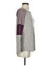 Pink Clover Color Block Gray Pullover Sweater Size S - photo 4