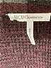 BCBGeneration 100% Cotton Marled Maroon Brown Pullover Sweater Size XS - photo 7