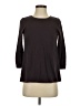 Ann Taylor LOFT Brown 3/4 Sleeve Top Size XXS - photo 1