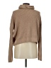 SO 100% Polyester Tan Turtleneck Sweater Size M - photo 2