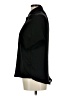 TAN + LINES 100% Polyester Black Short Sleeve Blouse Size M (estimated) - photo 5