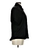 TAN + LINES 100% Polyester Black Short Sleeve Blouse Size M (estimated) - photo 4