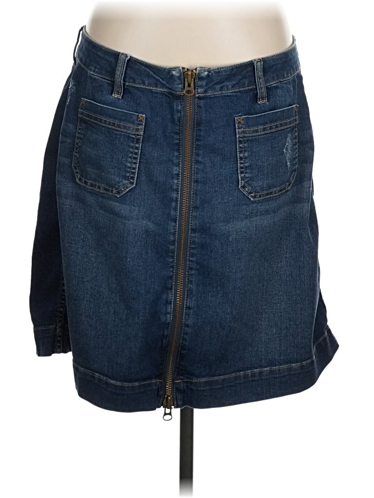 Pre-owned Jag Jeans Denim Skirt In Blue