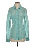 Design History Teal Long Sleeve Blouse Size S - photo 1