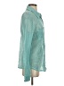 Design History Teal Long Sleeve Blouse Size S - photo 4