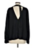 Tibi Black Long Sleeve Blouse Size 4 - photo 2
