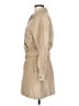 Zara 100% Polyester Tan Trenchcoat Size L - photo 5