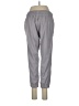 IFG Solid Gray Purple Casual Pants Size M - photo 2