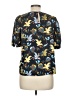 Ann Taylor LOFT 100% Polyester Teal Short Sleeve Blouse Size M (petite) - photo 2