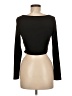 Shein Black Long Sleeve T-Shirt Size 4 - photo 2