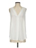 Banana Republic 100% Polyester Ivory Sleeveless Blouse Size S - photo 1