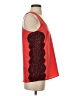 Central Park West 100% Polyester Red Sleeveless Top Size S - photo 4