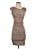 Guess Solid Tan Cocktail Dress Size XS - photo 1