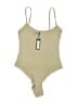 PrettyLittleThing Tan Bodysuit Size 6 - photo 2