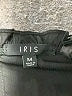 iris Black Short Sleeve Blouse Size M - photo 7