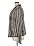 Nic + Zoe Chevron-herringbone Silver Cardigan Size XL - photo 5