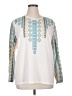 Lucky & Blessed Ivory Long Sleeve T-Shirt Size XL - photo 1
