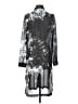 DKNY 100% Polyester Silver Kimono Size XXS - photo 2