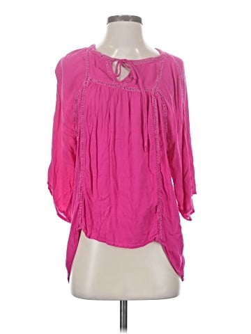 MONORENO 3/4 Sleeve Blouse (view 1)