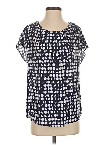 Rene Lezard Short Sleeve Blouse (view 1)