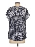 Rene Lezard Blue Short Sleeve Blouse Size EU (IT) 40 / US 4 - photo 2