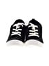 Unbranded Solid Black Sneakers Size 7 - photo 2
