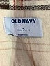 Old Navy Plaid Tan Long Sleeve Button-Down Shirt Size L - photo 7