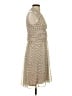 Evan Picone Chevron-herringbone Tan Casual Dress Size 4 (petite) - photo 4