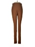 Logo Layers Solid Brown Casual Pants Size M - photo 1