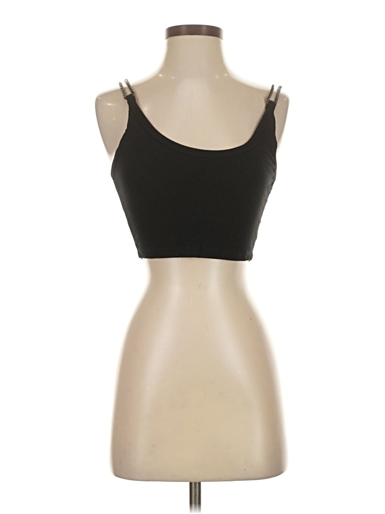 Pre-owned Emma & Sam Tank Top Black Strapless Neckline Tops