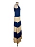 Karina Grimaldi 100% Modal Color Block Blue Casual Dress Size XS - photo 4