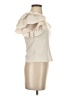 Zara Ivory Short Sleeve Top Size S - photo 4