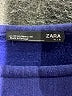 Zara W&B Collection Blue Pullover Sweater Size M - photo 7