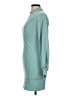Shein Solid Teal Cocktail Dress Size 6 - photo 5
