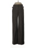 Express 100% Polyester Plaid Brown Dress Pants Size 1 - 2 - photo 1