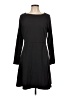 Athleta Solid Black Casual Dress Size L - photo 1