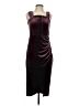Cache Burgundy Cocktail Dress Size 4 - photo 1