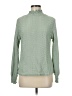 Shein Green Long Sleeve Blouse Size 6 - photo 1