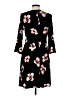 Tommy Hilfiger Floral Black Casual Dress Size 6 - photo 2