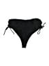 Unbranded Hearts Black Swimsuit Bottoms Size L - photo 1
