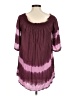 O'Neill Burgundy 3/4 Sleeve Blouse Size M - photo 2