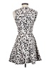 Keepsake 100% Polyester Animal Print Gray Cocktail Dress Size XS - photo 2