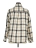 Unbranded Plaid Ivory Long Sleeve Blouse Size XL - photo 2