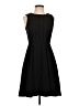 J.Crew Collection 100% Polyester Solid Black Cocktail Dress Size 00 - photo 1