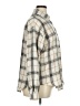 Unbranded Plaid Ivory Long Sleeve Blouse Size XL - photo 4