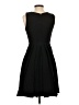 J.Crew Collection 100% Polyester Solid Black Cocktail Dress Size 00 - photo 2