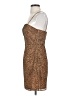 About Us 100% Polyester Animal Print Brown Cocktail Dress Size S - photo 5