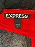Express 100% Polyester Solid Red Cocktail Dress Size 6 - photo 7