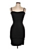 Assets Solid Black Cocktail Dress Size L - photo 1