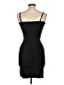 Assets Solid Black Cocktail Dress Size L - photo 2